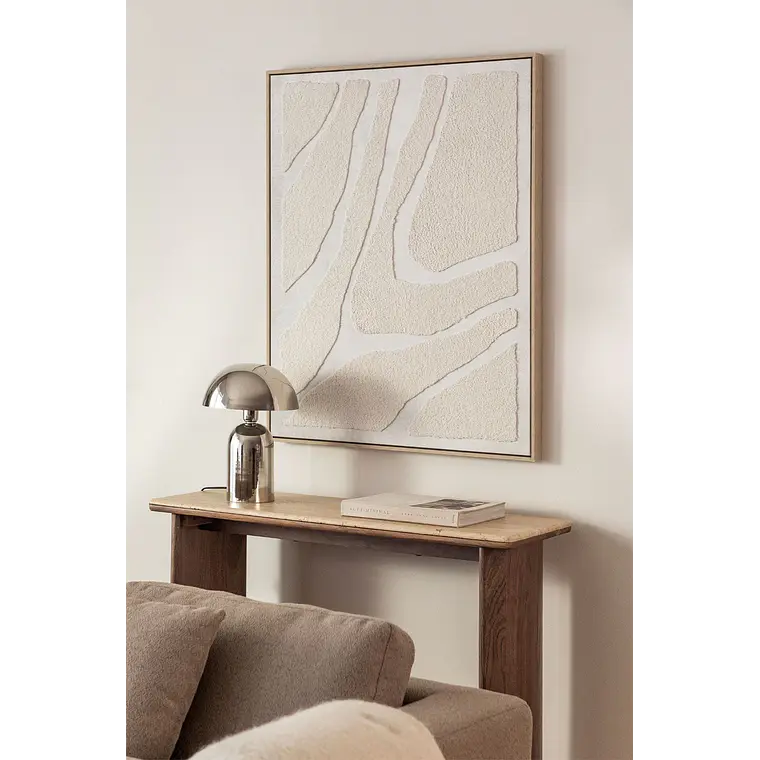 Cuadro decorativo 80x100 cm con textura textil Arel 1