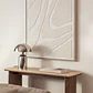 Cuadro decorativo 80x100 cm con textura textil Arel - Miniatura 1