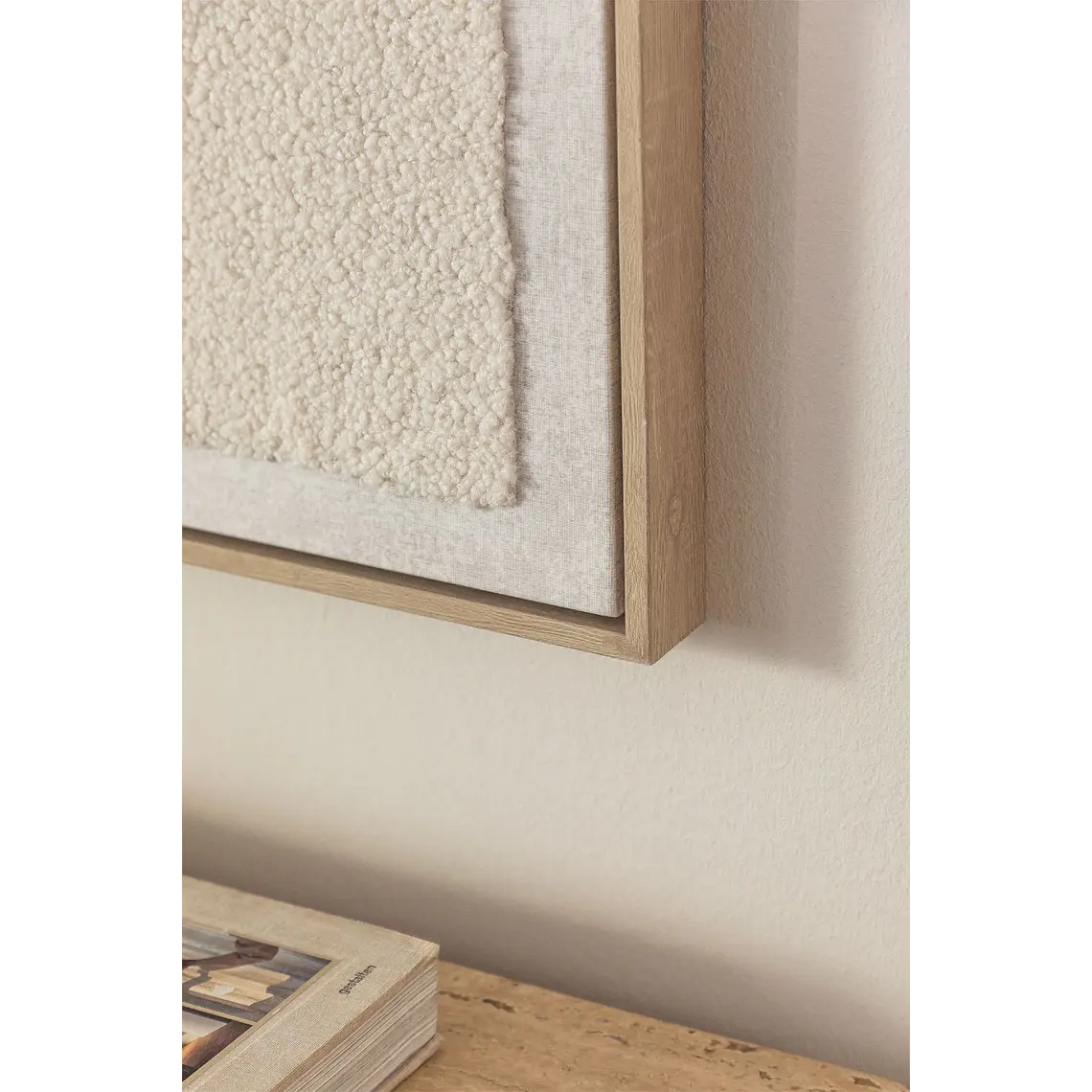 Cuadro decorativo 80x100 cm con textura textil Arel 2
