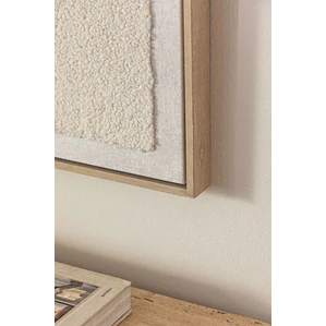 Cuadro decorativo 80x100 cm con textura textil Arel