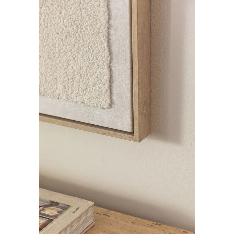 Cuadro decorativo 80x100 cm con textura textil Arel 2