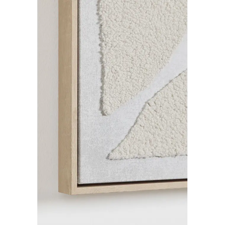 Cuadro decorativo 80x100 cm con textura textil Arel 4