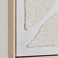 Cuadro decorativo 80x100 cm con textura textil Arel - Miniatura 4