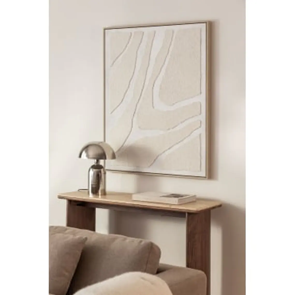 Cuadro decorativo 80x100 cm con textura textil Arel 8