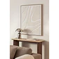 Cuadro decorativo 80x100 cm con textura textil Arel - Miniatura 8