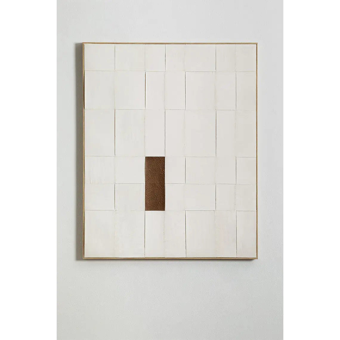 Cuadro decorativo 80x100 cm en relieve pintado a mano Ravia 3