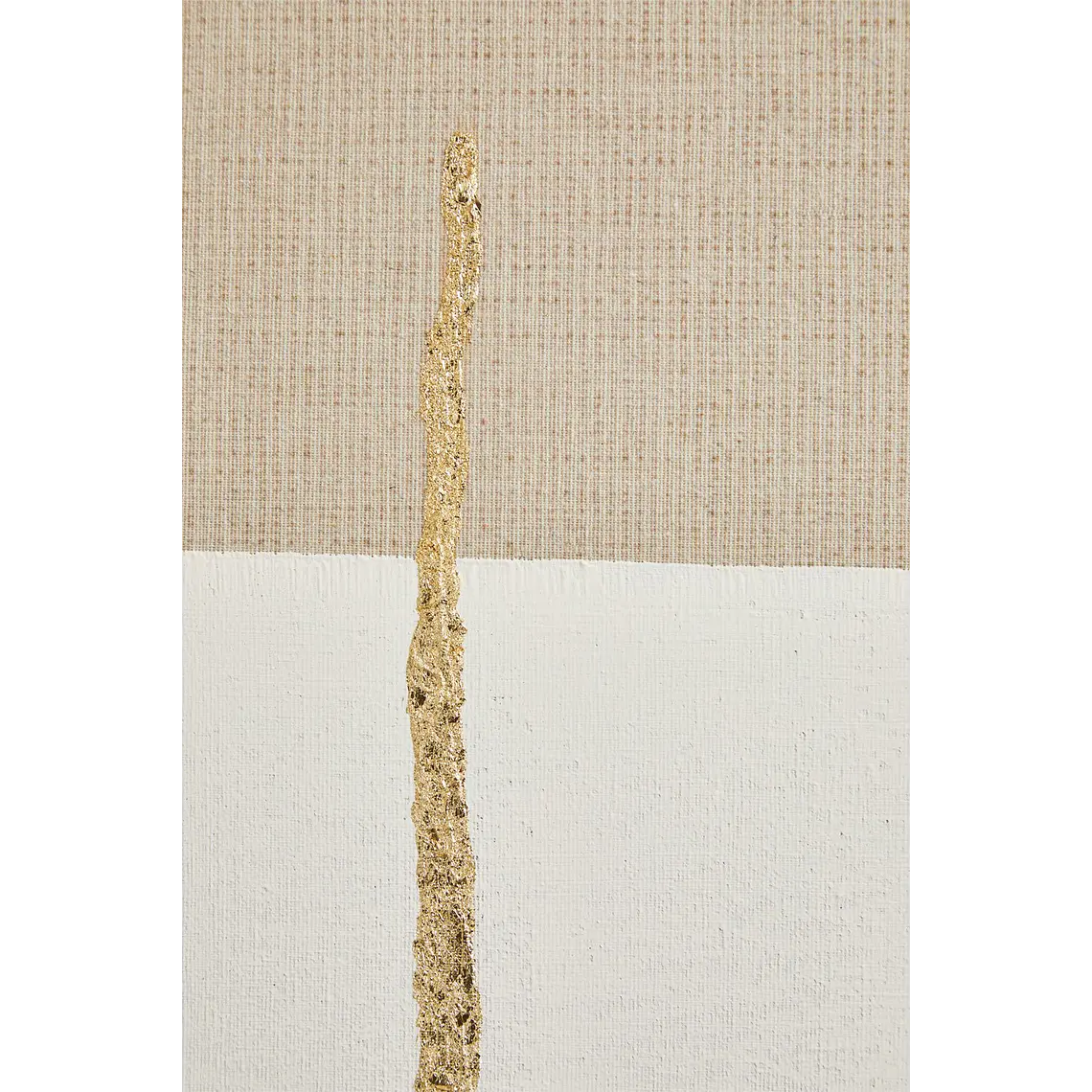 Cuadro decorativo 80x100 cm pintado a mano sobre lino con relieve de escayola Nila 5