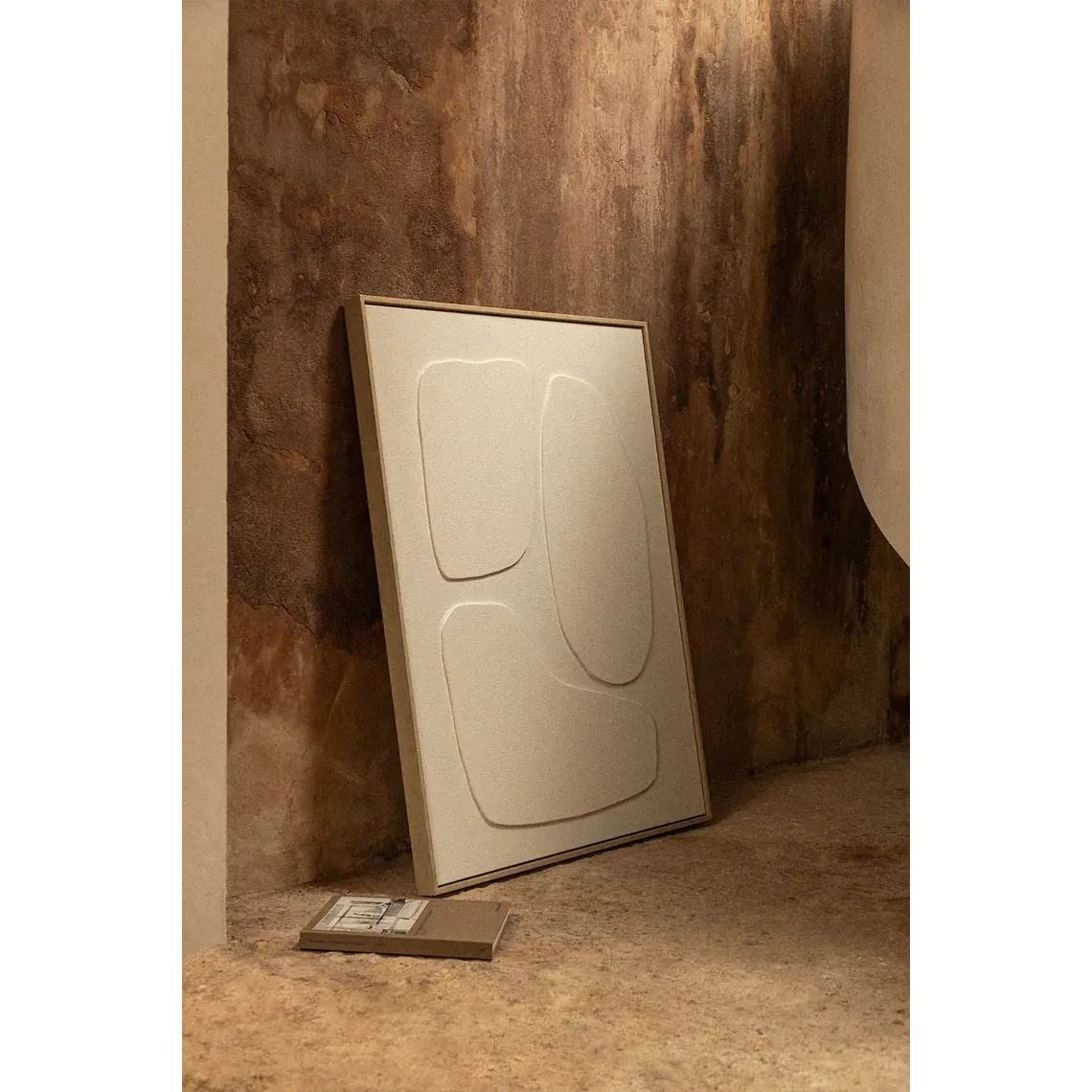 Cuadro decorativo pintado a mano con relieve Cira 2