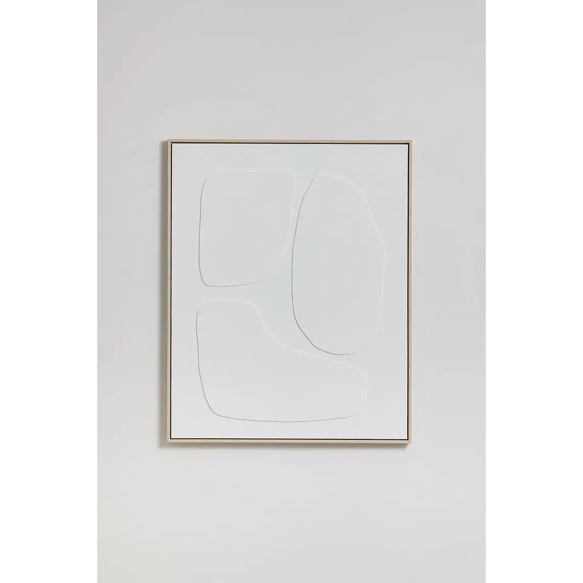 Cuadro decorativo pintado a mano con relieve Cira 3