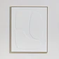 Cuadro decorativo pintado a mano con relieve Cira - Miniatura 3