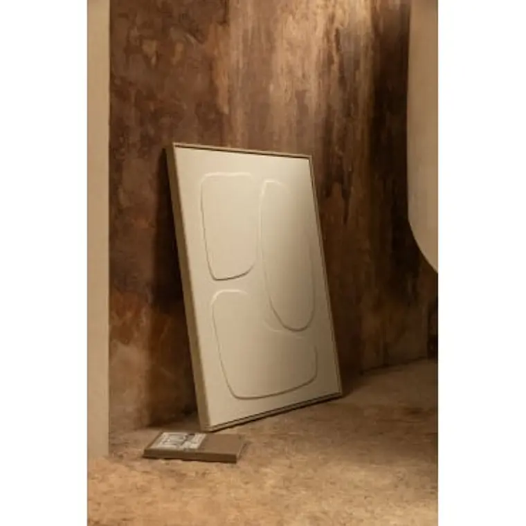 Cuadro decorativo pintado a mano con relieve Cira 8