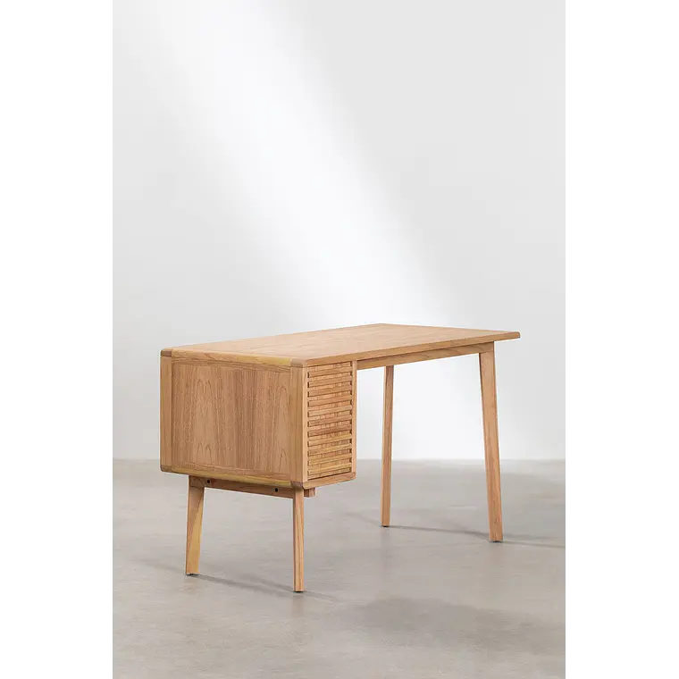 Escritorio 125x60 cm en madera 3