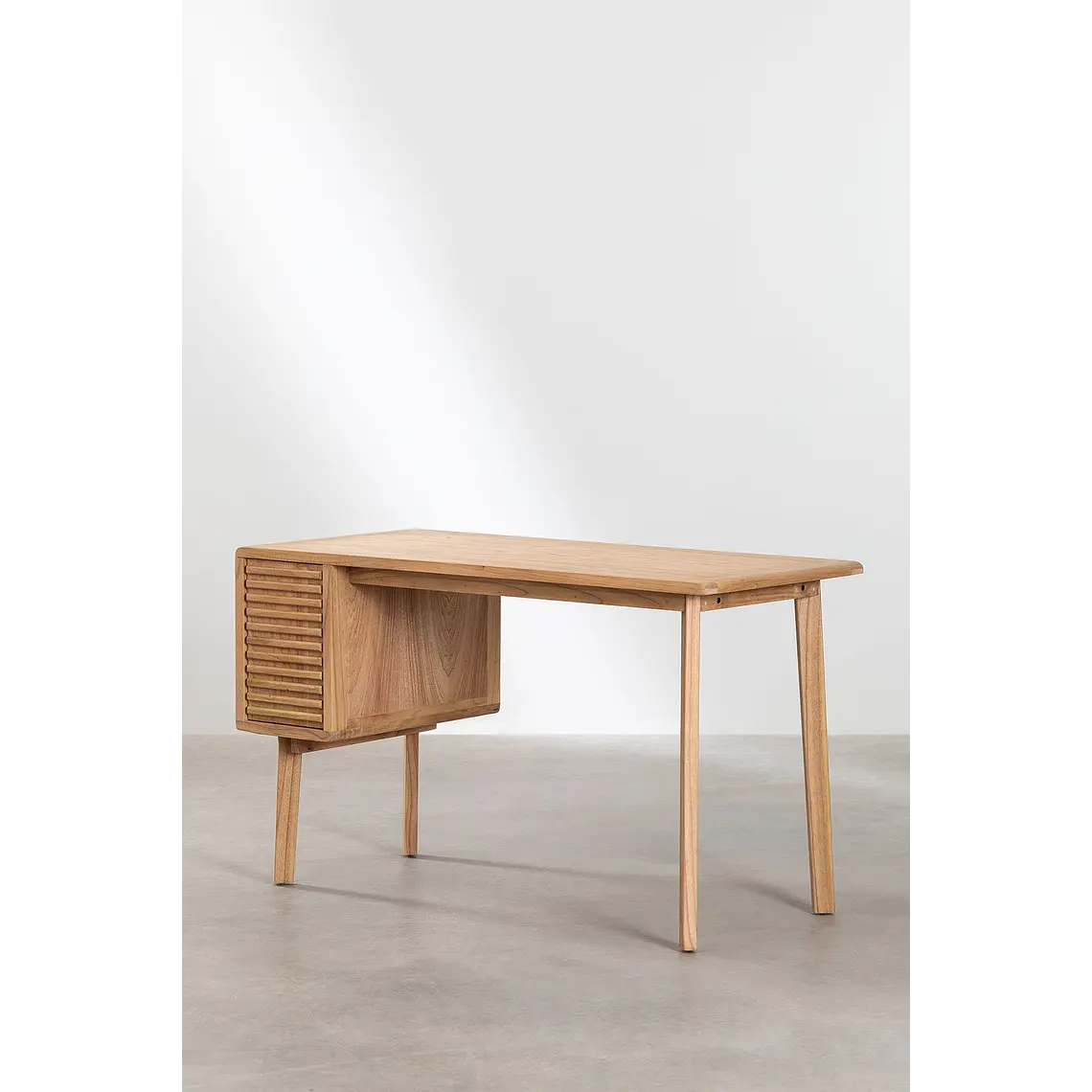 Escritorio 125x60 cm en madera 4