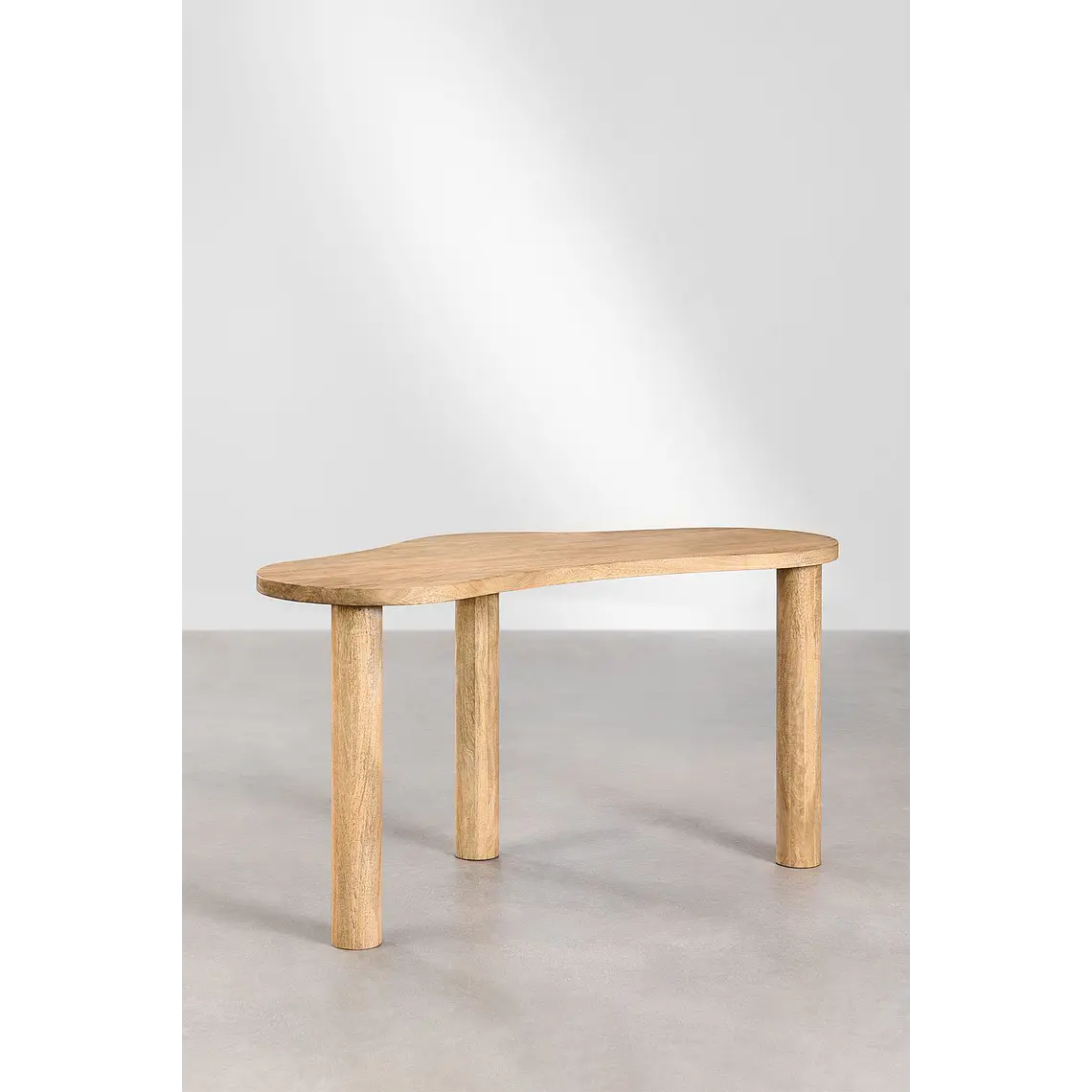 Escritorio 140x60 cm en madera de mango 3