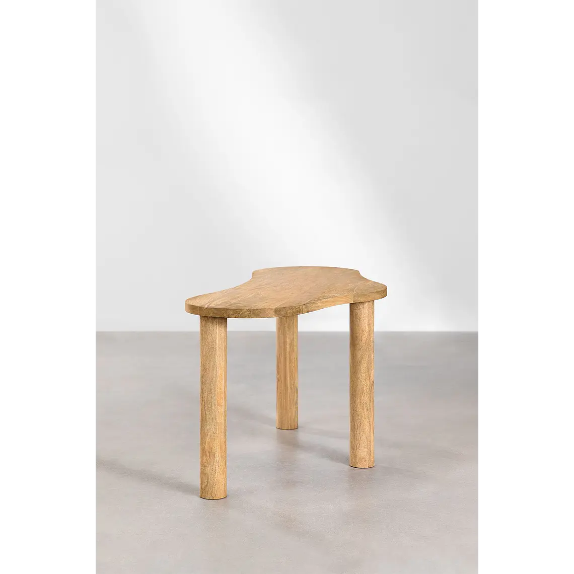 Escritorio 140x60 cm en madera de mango 4