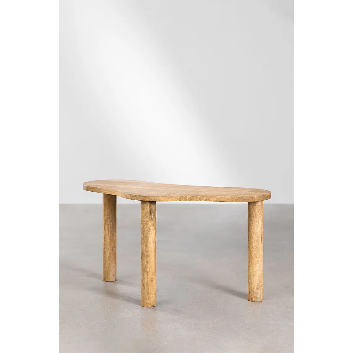 Escritorio 140x60 cm en madera de mango 5