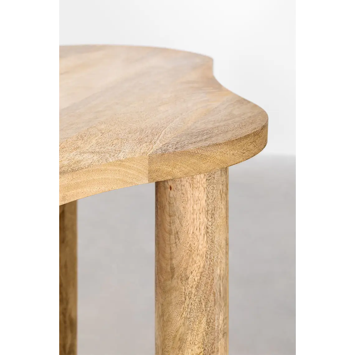 Escritorio 140x60 cm en madera de mango 6