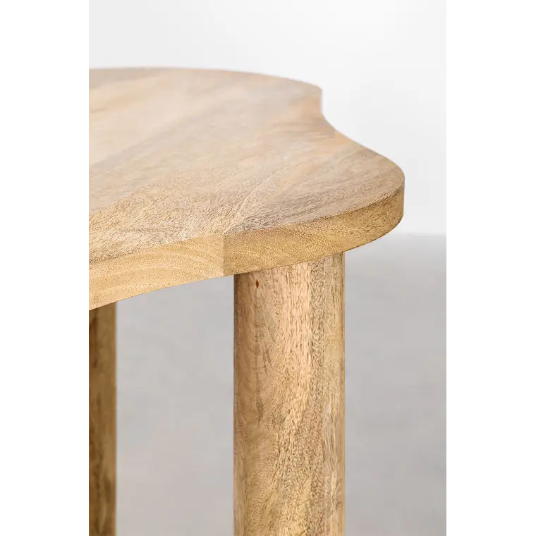 Escritorio 140x60 cm en madera de mango 6