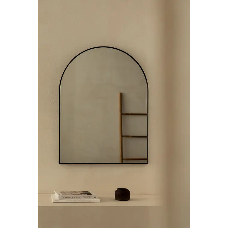 Espejo de pared 65x85 cm en aluminio Naia 1
