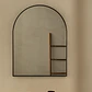 Espejo de pared 65x85 cm en aluminio Naia - Miniatura 1
