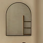 Espejo de pared 65x85 cm en aluminio Naia - Miniatura 2