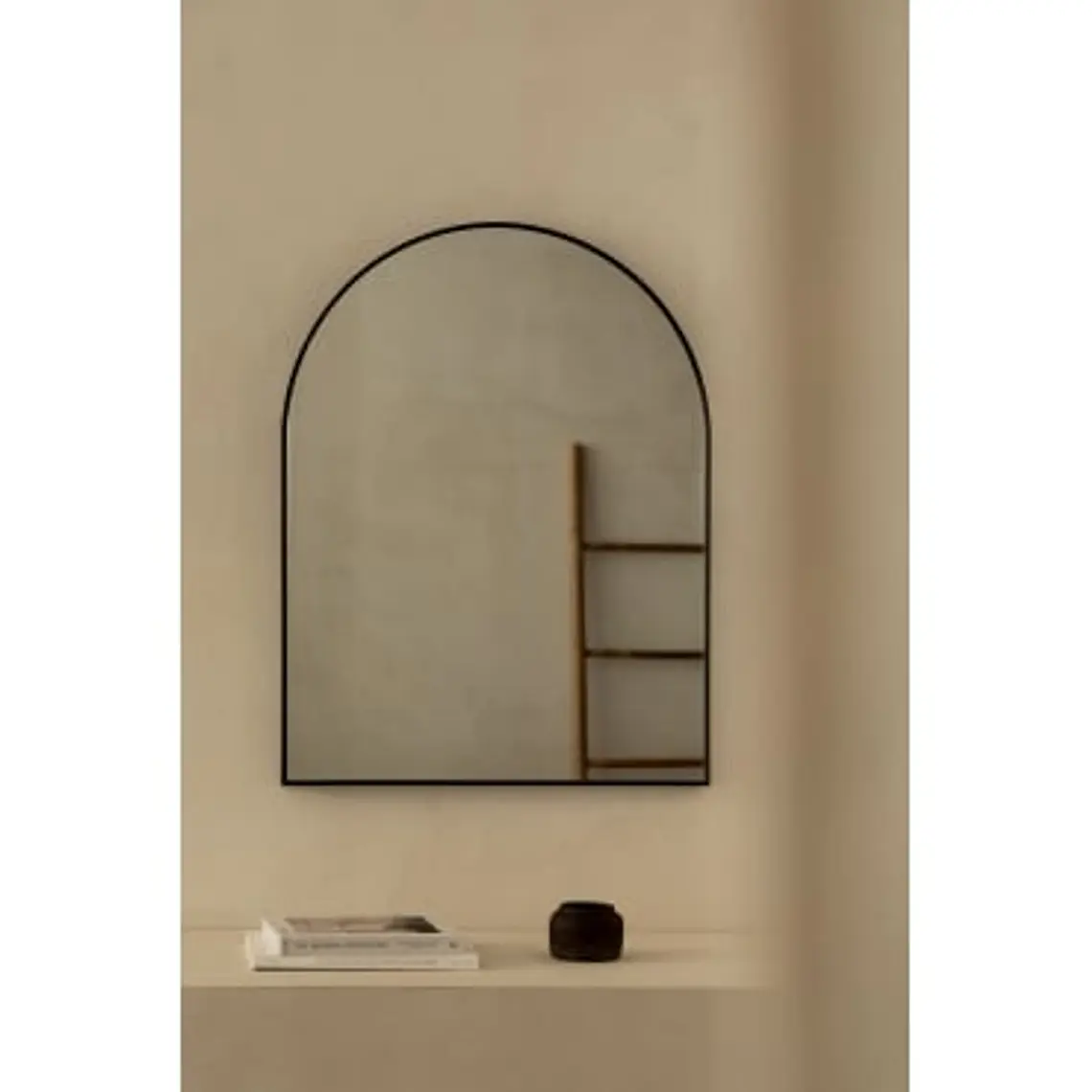 Espejo de pared 65x85 cm en aluminio Naia 9
