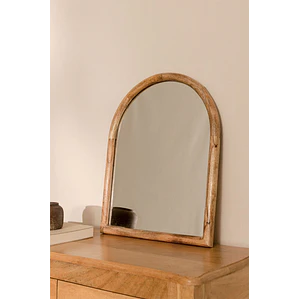 Espejo de pared en madera de mango Circe