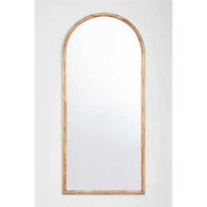 Espejo de pared en madera de mango Circe