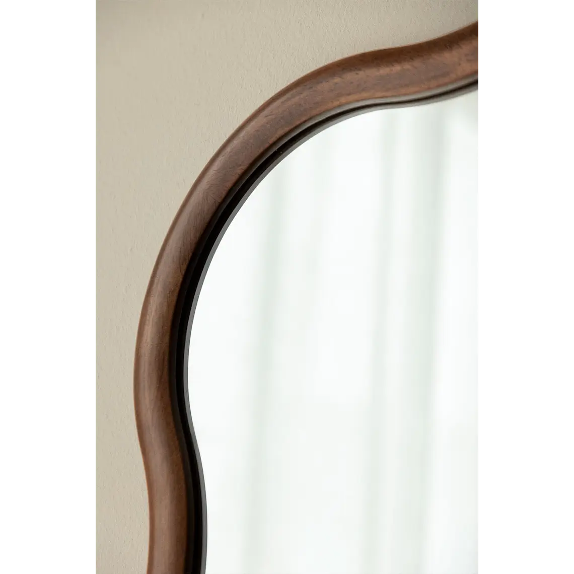 Espejo de pared en madera de roble Ysia 2