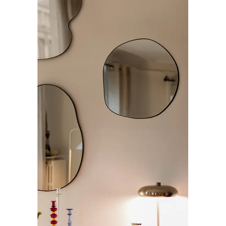 Espejo de pared irregular 60x60 cm en MDF Palia 1