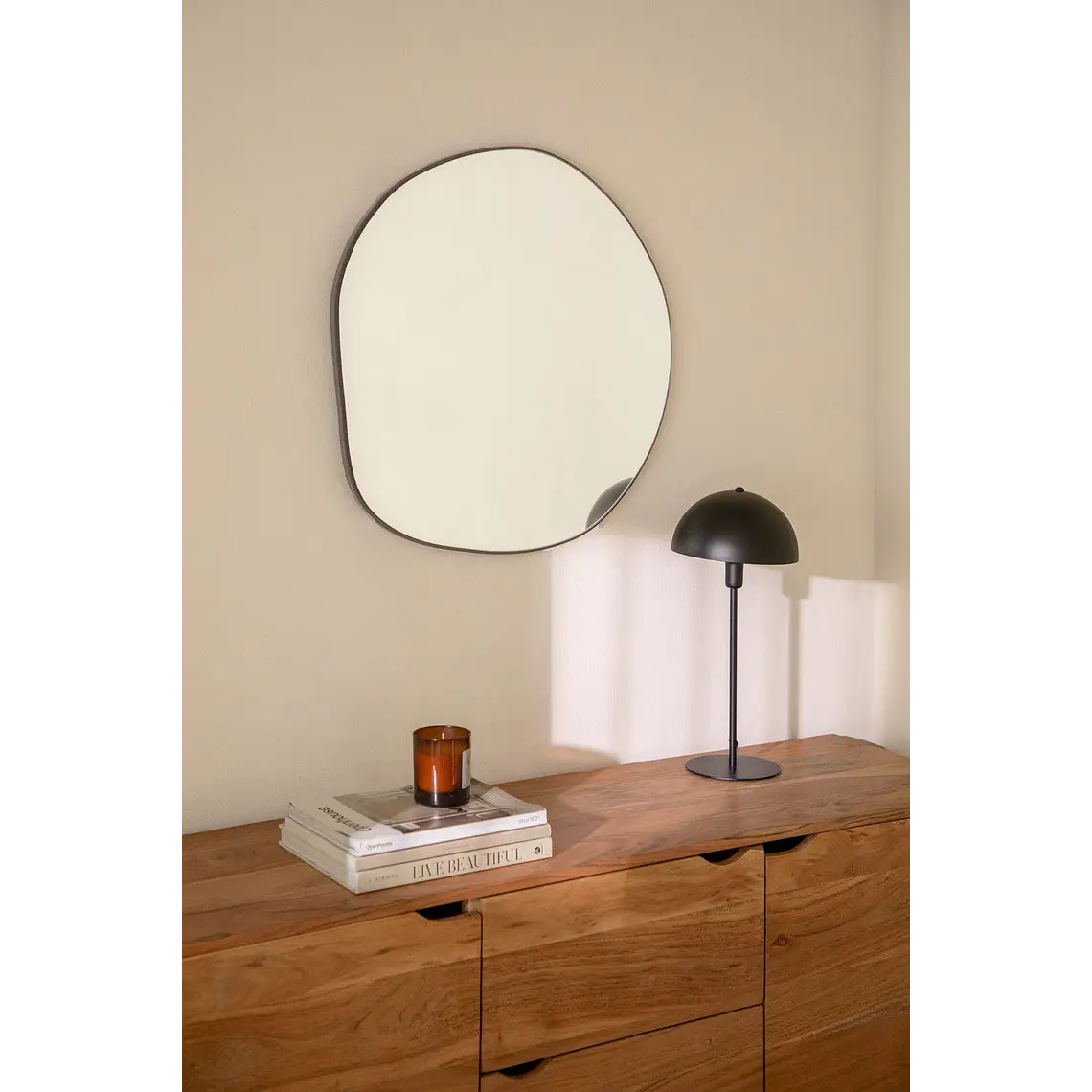 Espejo de pared irregular 60x60 cm Juno 2