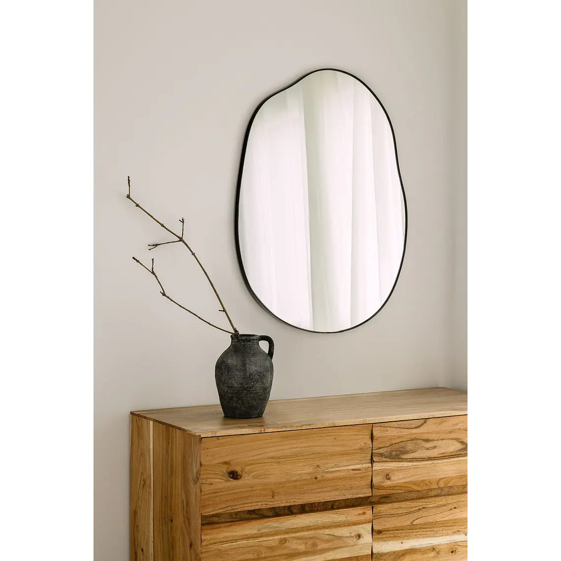 Espejo de pared irregular 60x80 cm Runa 2