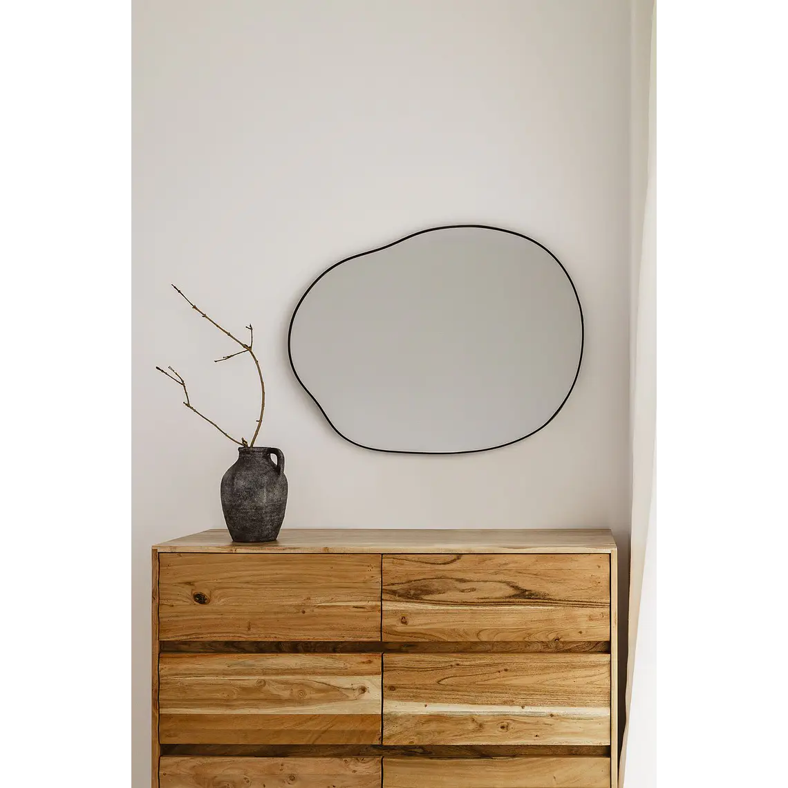 Espejo de pared irregular 60x80 cm Runa 3