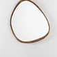 Espejo de pared irregular 85x70 cm en madera de mango Sabia - Miniatura 2