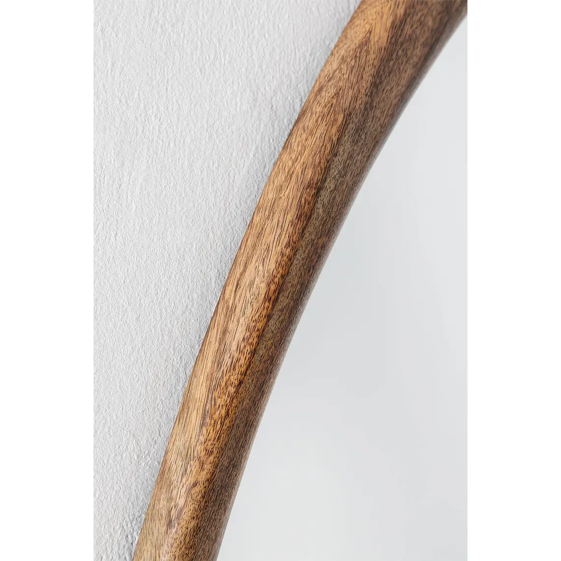 Espejo de pared irregular 85x70 cm en madera de mango Sabia 4