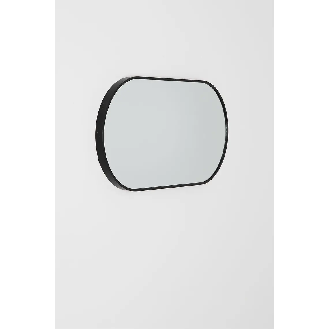 Espejo de pared ovalado 35x70 cm en aluminio Mirea 4
