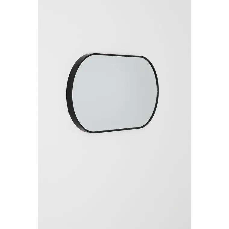 Espejo de pared ovalado 35x70 cm en aluminio Mirea 4