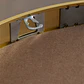 Espejo de pared ovalado 40x120 cm en metal Enea - Miniatura 9