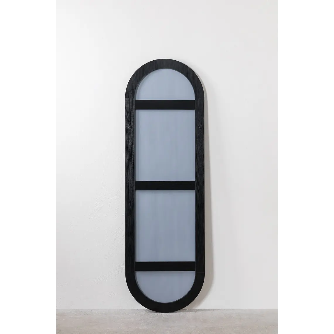 Espejo de pared ovalado 50x160 cm en MDF Orea 4