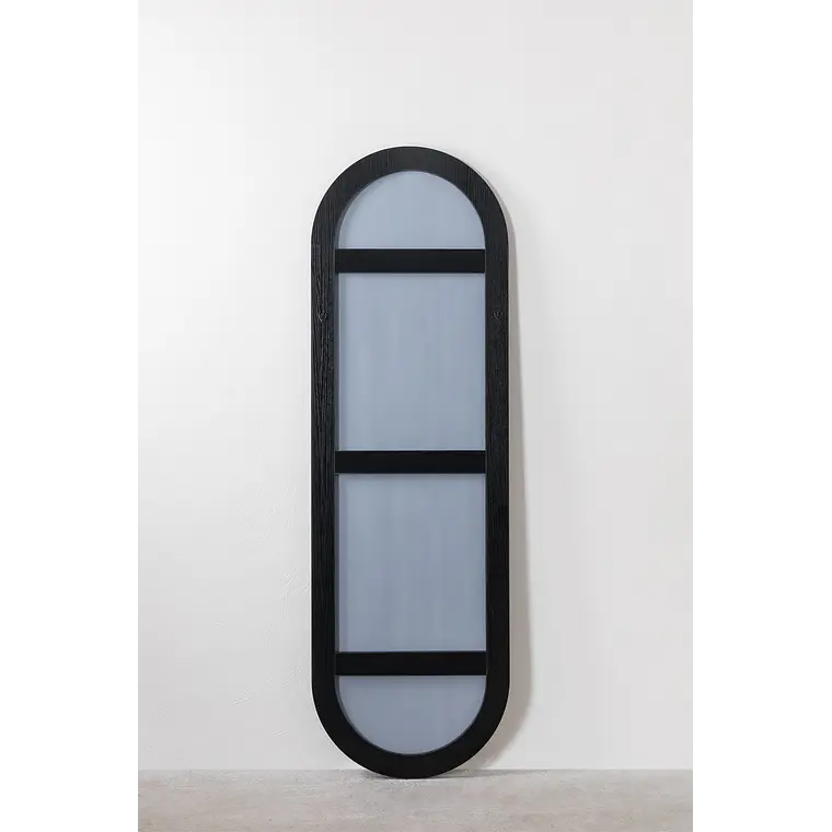 Espejo de pared ovalado 50x160 cm en MDF Orea 4