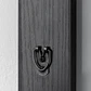 Espejo de pared ovalado 50x160 cm en MDF Orea - Miniatura 5