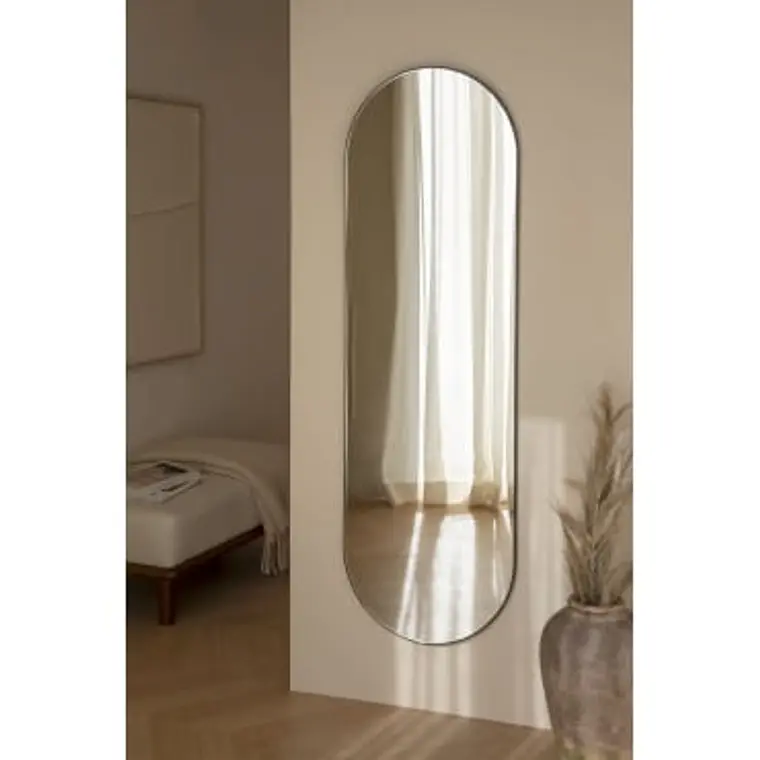 Espejo de pared ovalado 50x160 cm en MDF Orea 7