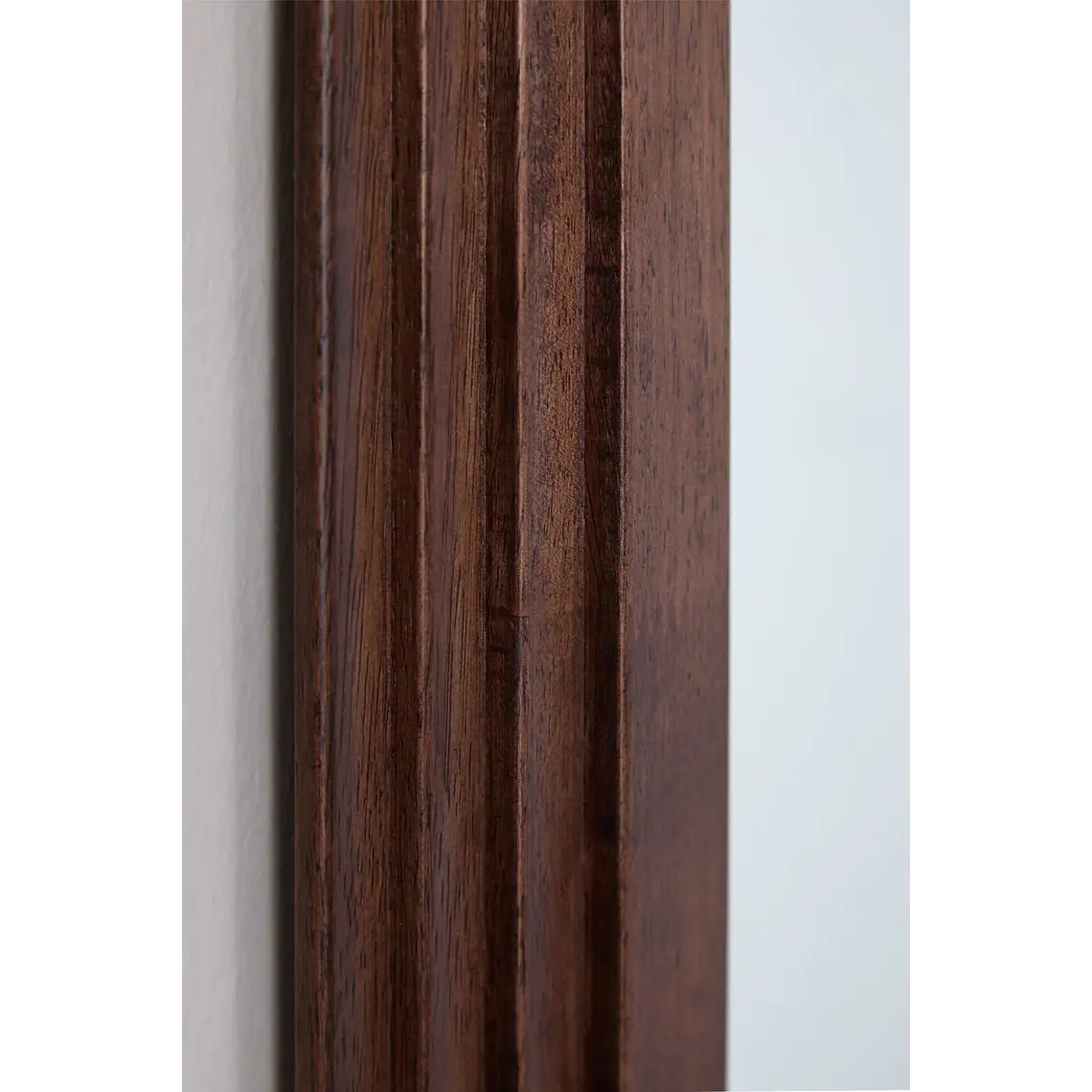 Espejo de pared ovalado 50x165 cm en madera de roble Wera 5