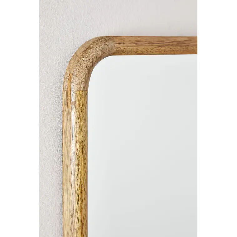 Espejo de pared rectangular 35x115 cm en madera de mango Thalia 5