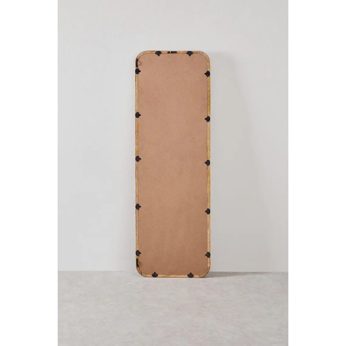 Espejo de pared rectangular 35x115 cm en madera de mango Thalia 6