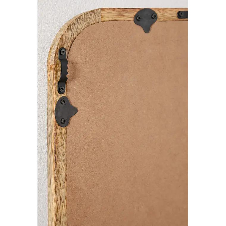 Espejo de pared rectangular 35x115 cm en madera de mango Thalia 7