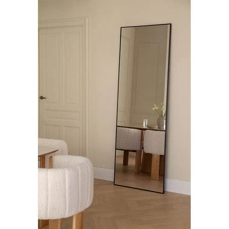 Espejo de pared rectangular 70x200 cm en aluminio Laisa 1