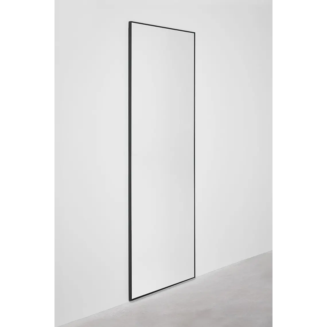 Espejo de pared rectangular 70x200 cm en aluminio Laisa 3