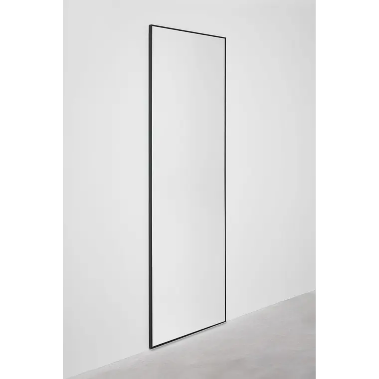 Espejo de pared rectangular 70x200 cm en aluminio Laisa 3