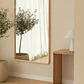 Espejo de pared rectangular 90x170 cm en madera de roble Ardea - Miniatura 1